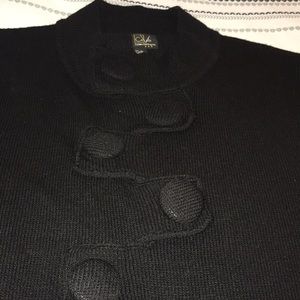 CoVelo Clothing Co L sweater coat snap buttons